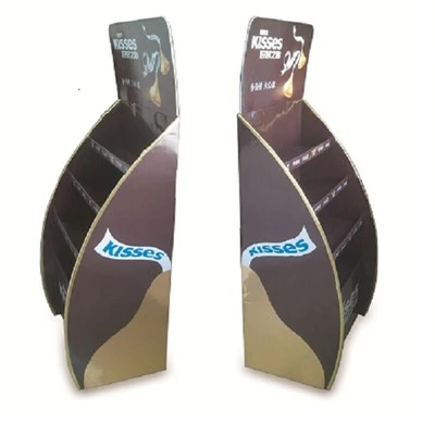 Hershey's Kisses Floor Standing Corrugated Cardboard Display Stand
