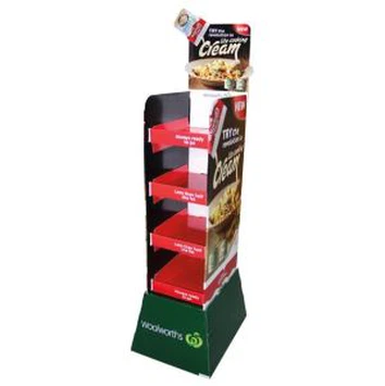 Cardboard Tower Display
