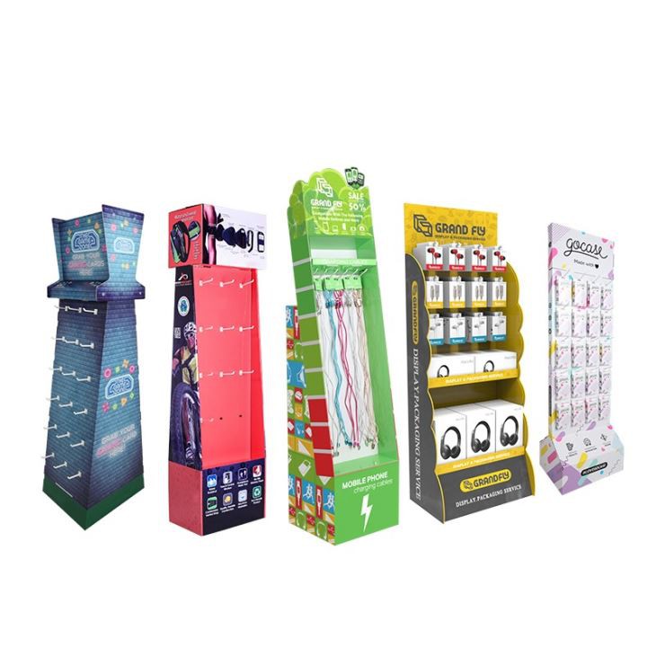 Eco-Friendly Pp Corrugated Hollow Board Comic Book Counter Display Rack , Retail Display Stand