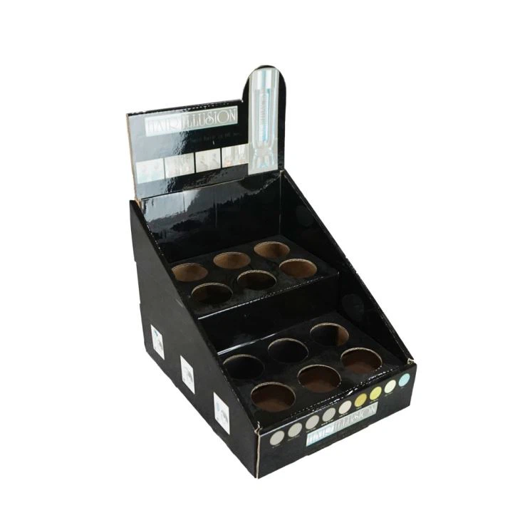 POP Custom E-Cigarette Cardboard Counter Display, Paper PDQ Trays For E-Cigarette