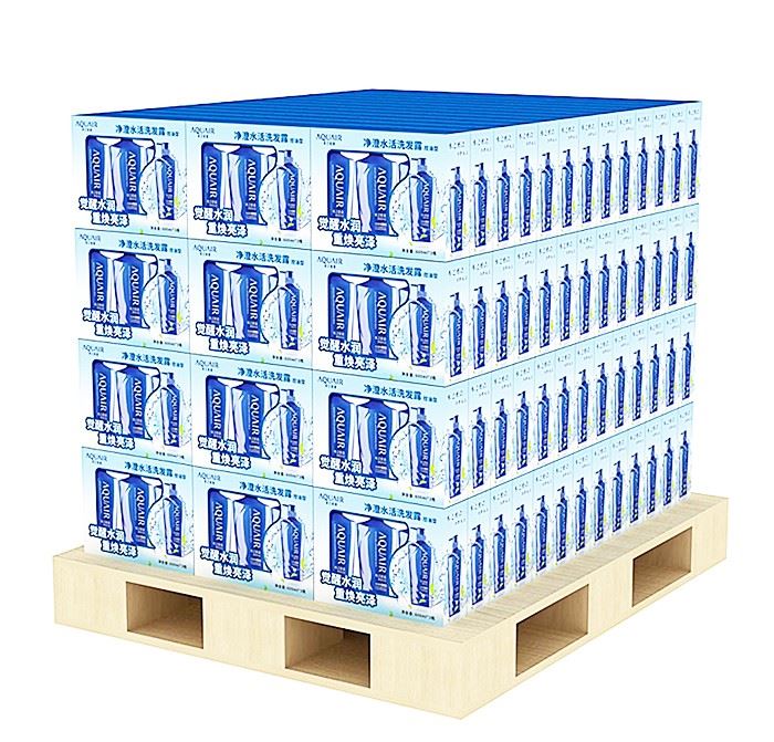 Full Pallet Display Cardboard Shipping Package