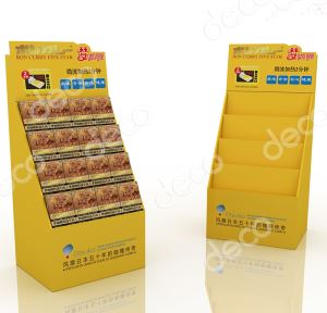 Corrugated Display stand for Curry Sauce