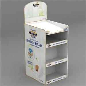 Flooring Display Stand With Metal Bar