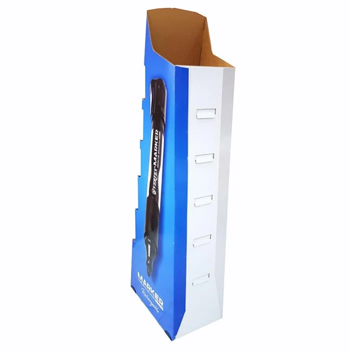 Stationery Cardboard Flooring Display Stand