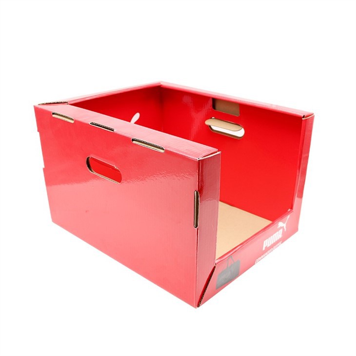Bags Display Red Cardboard Box